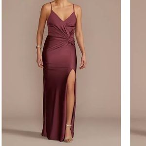 ASTR The Label Galina Twist Front dress